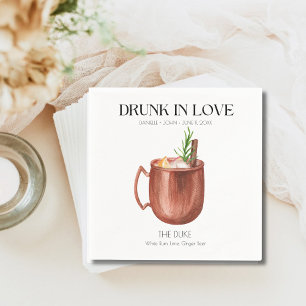 Funny Cocktail Napkins for Wedding Bar