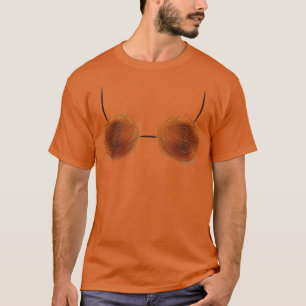 Funny Coconut Summer Coconuts Bra Halloween Costum T-Shirt