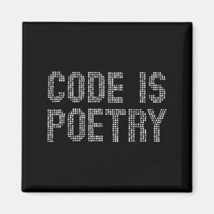 Funny Code Is Etry Saying Quote Programer Gift  Magnet