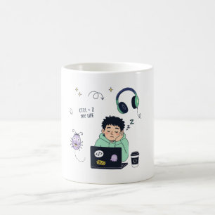 Funny Coding Programmer Coffee Mug – Ctrl + Z