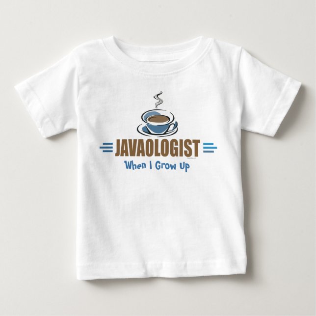 Funny Coffee Baby T-Shirt (Front)