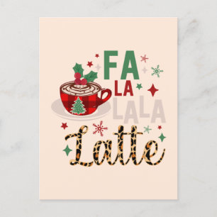 Funny coffee Christmas quotes  Postcard