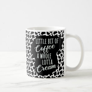 Funny Coffee Cream Cow Print Coffee Mug