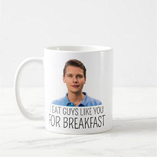 Funny Coffee Cups, funny custom Mug, I Eat Guys Li Mug