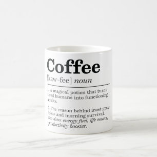 Funny Coffee Definition Mug