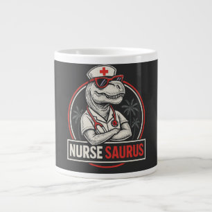Funny Coffee Dino Mug – Cute Cartoon Dinosaur