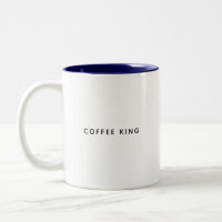 Funny Coffee King Breakfast Coffee Mug