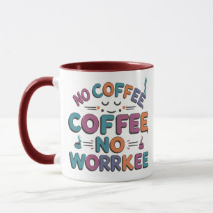 Funny Coffee Lover Combo Mug