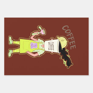Funny Coffee Lover – Fuel for Ideas Wrapping Paper Sheet
