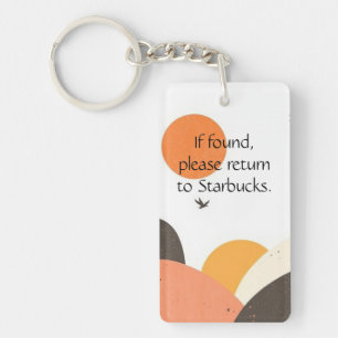 Funny Coffee Lover Keychain