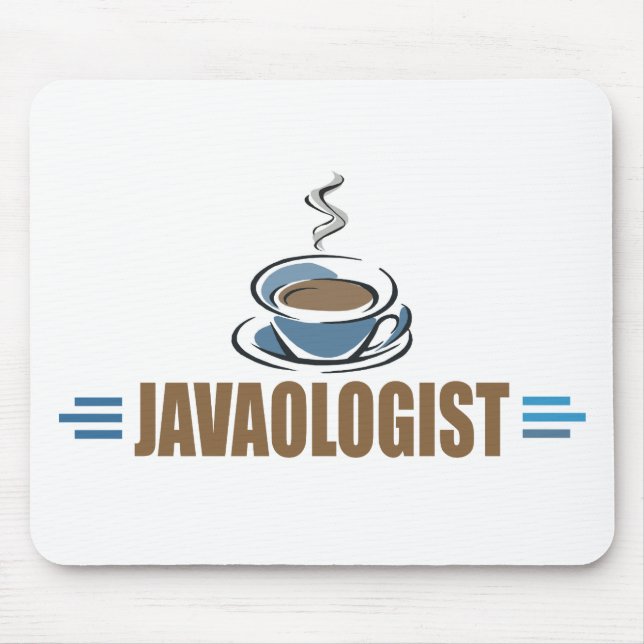 Funny Coffee Mouse Mat (Front)