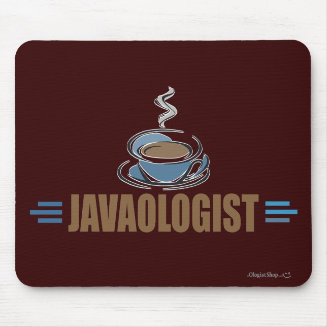 Funny Coffee Mouse Mat (Front)