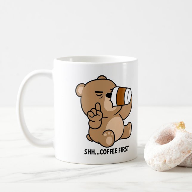 Funny  coffee mug (With Donut)
