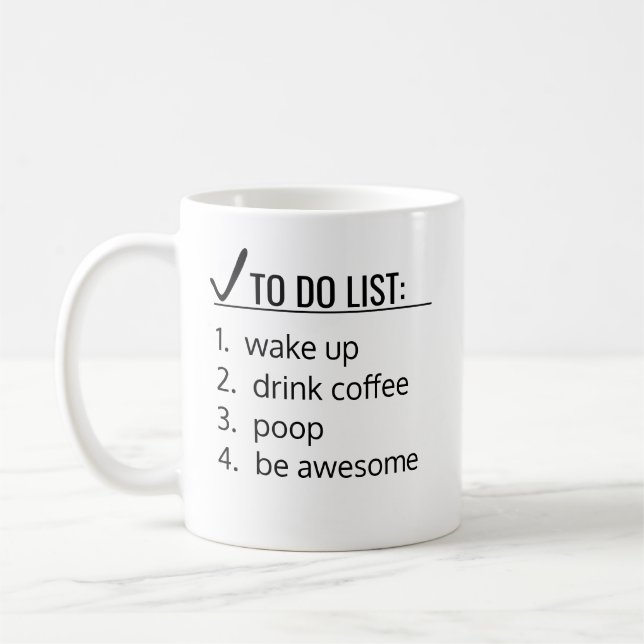 Funny Coffee Mug (Left)