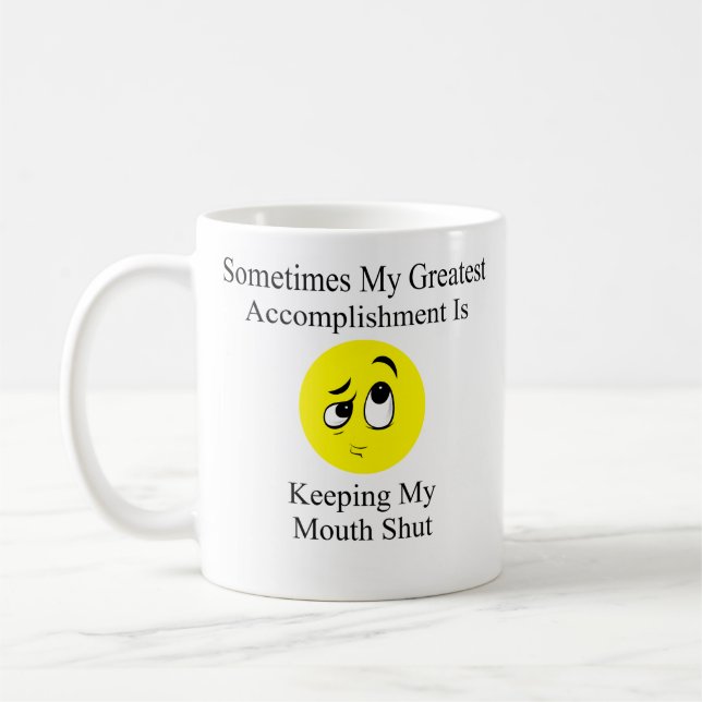 Funny Coffee Mug  (Left)