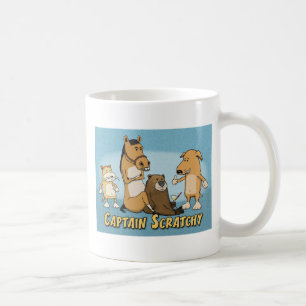 Funny coffee mug: Captain Scratchy Mug