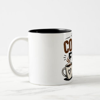 Funny Coffee Mug – Coffee First People Later – Cut