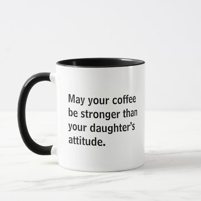 Funny Coffee Mug for Parents (Left)