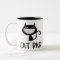 Funny Coffee Mug Gift - Cat Dad - Coffee Lover Mug