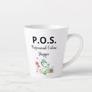 Funny Coffee Mug P.O.S. Professional Online Shop