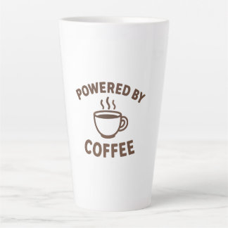 Funny Coffee Mug – “Powered by Coffee” Design