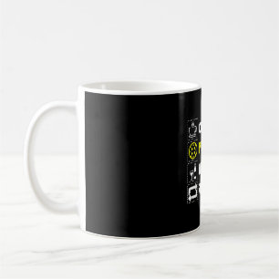 Funny Coffee Pickleball Wine Repeat Mug