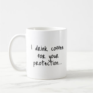 Funny Coffee Quote | Sarcastic Gift Idea | Minimal Coffee Mug