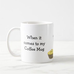 Funny Coffee Saying Size Does Matter Mug