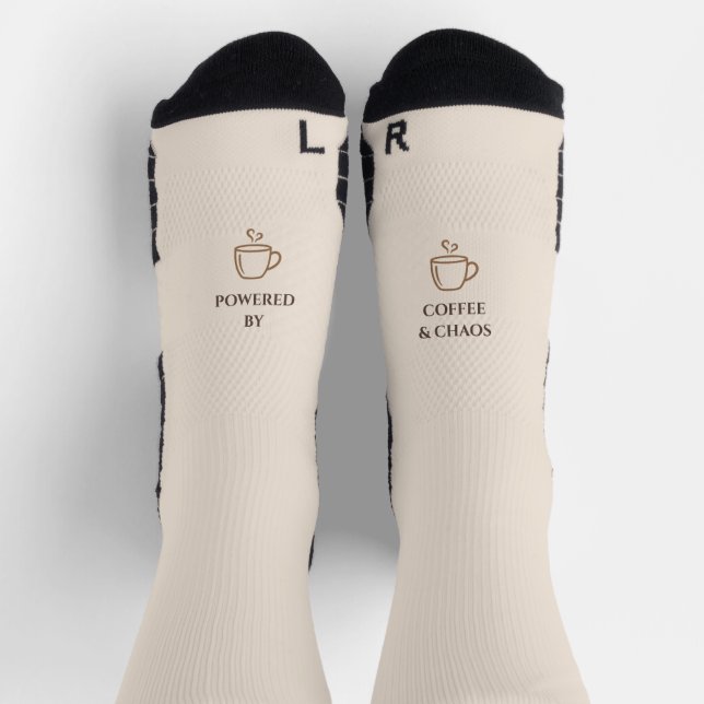 Funny Coffee Socks for Women | Powered By Coffee a (Top)