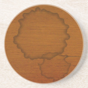 Funny coffee stain coaster