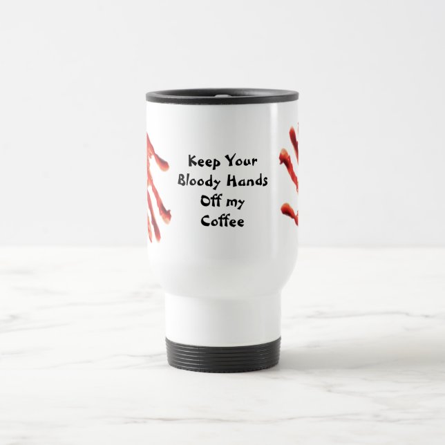 Funny Coffee Travel Mug (Center)