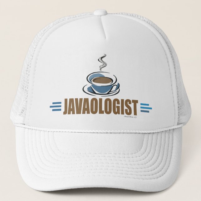 Funny Coffee Trucker Hat (Front)