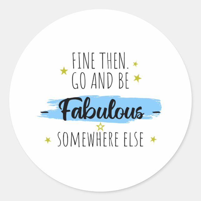 Funny Colleague Leaving, Going Away for Coworker Classic Round Sticker (Front)