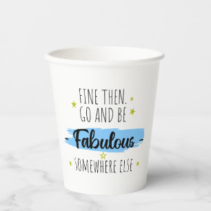 Funny Colleague Leaving, Going Away for Coworker Paper Cups