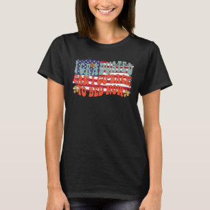 Funny College High School Graduation Retro Groovy  T-Shirt