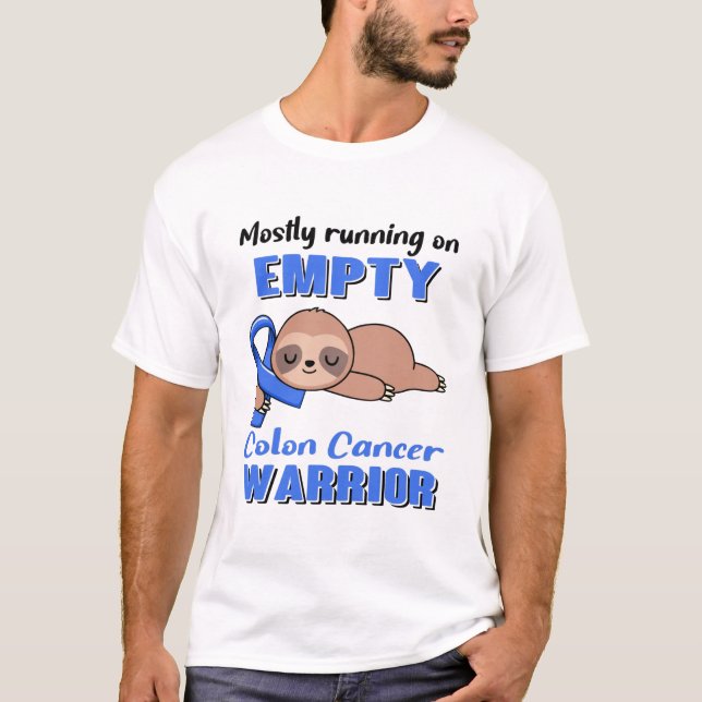 Funny Colon Cancer Awareness Gifts T-Shirt (Front)