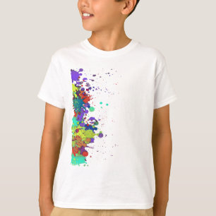 FUNNY COLOR SPLASH I + your backgr. & ideas T-Shirt