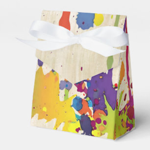 FUNNY COLOR SPLASH II + your backgr. & ideas Favour Box