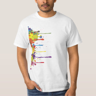 FUNNY COLOR SPLASH II + your backgr. & ideas T-Shirt