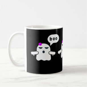 Funny Colorful Boo Of Disapproval Girl Coffee Mug