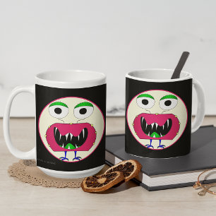 Funny, Colorful, Cartoon Monster, Halloween Coffee Mug
