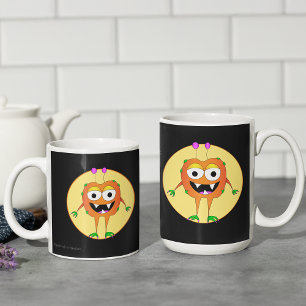 Funny, Colorful, Cartoon Monster, Halloween Coffee Mug