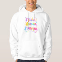 Funny Colorful Dreamy Quote Paint Splashes Rainbow