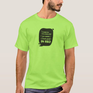 Funny Colour Blind T-shirt