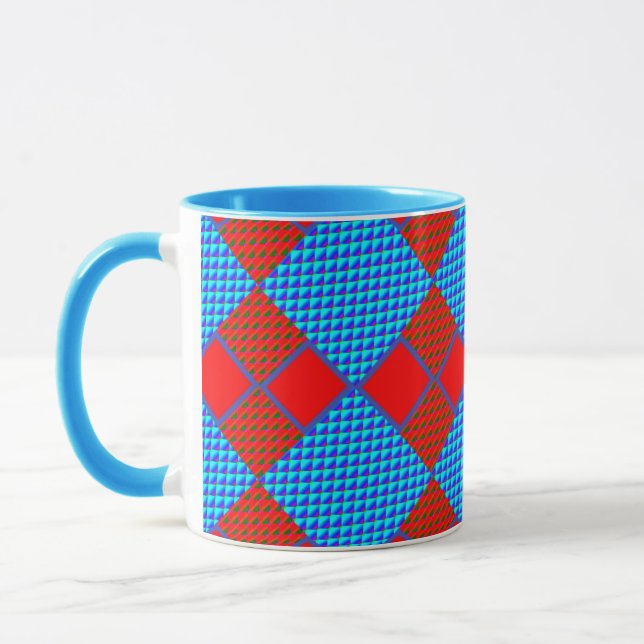 Funny Colourful 3D Digital Art Combo Mug – Perfect (Left)