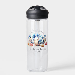 Funny Colourful Dancing Nudibranchs and Corals Water Bottle