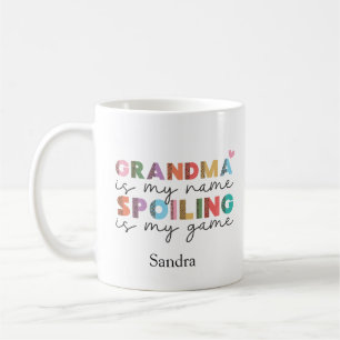 Funny Colourful Grandma Is My Name Coffee Mug