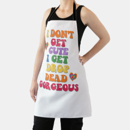 Funny Colourful LGBTQ Pride Month Apron
