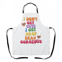 Funny Colourful LGBTQ Pride Month Apron