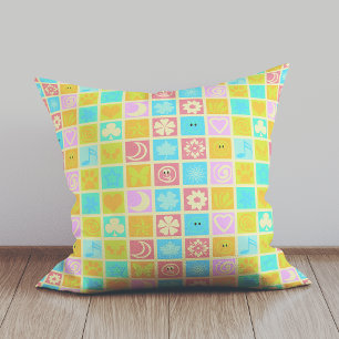Funny Colourful Pattern Baby  Cushion
